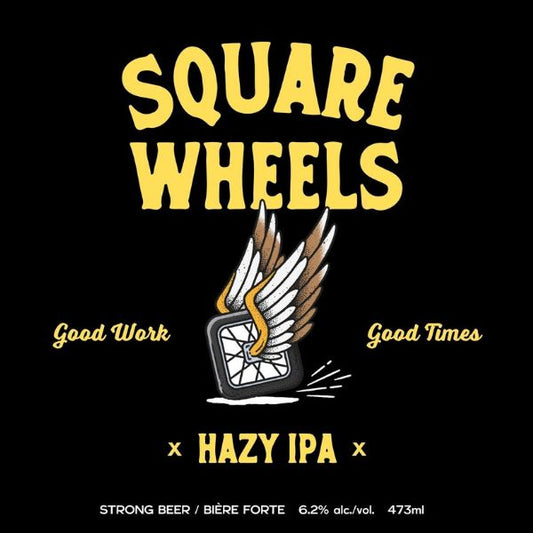 SQUARE WHEELS - HAZY IPA - 30L KEG