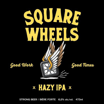 SQUARE WHEELS - HAZY IPA - 30L KEG