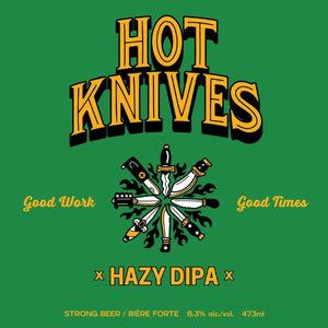 Hot Knives - Hazy Double IPA