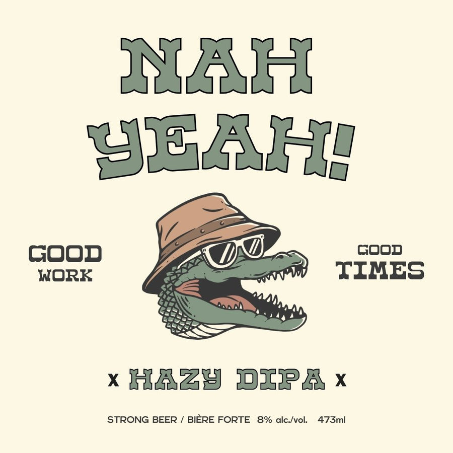 Nah Yeah - Hazy Double IPA