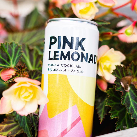 PINK LEMONADE VODKA COCKTAIL - 4PK